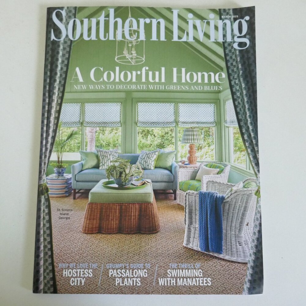 Southern Living magazine March 2025